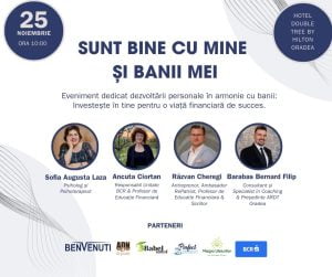 Afisul evenimentului "Sunt bine cu mine si cu banii mei"